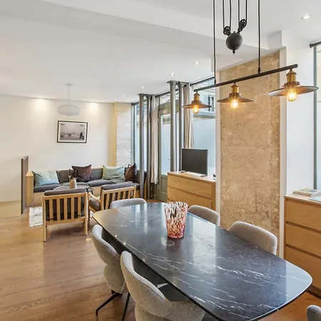 Luxury In The Heart Of St Germain A/c 3 Bedroom Outdoor Apartmán